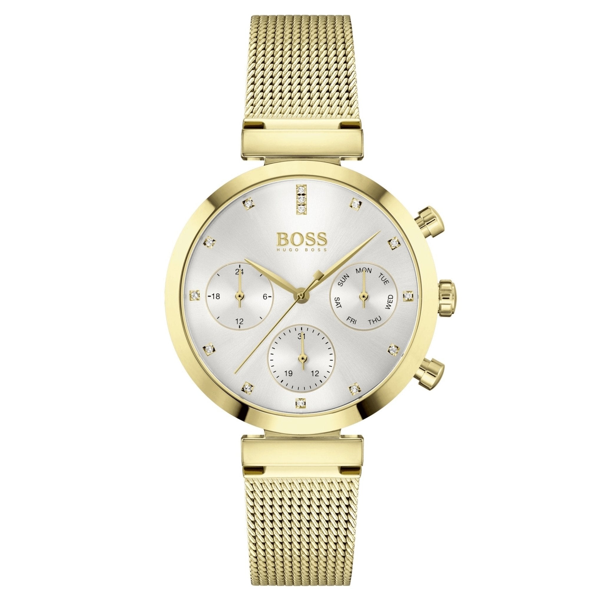 Hugo Boss Ladies Watch Flawless Gold - HB1502552